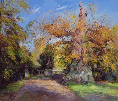 Diana in the Chestnut Avenue, Shrubland Park, Suffolk by Timothy Easton